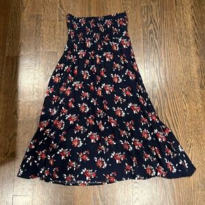 Strapless dress- medium